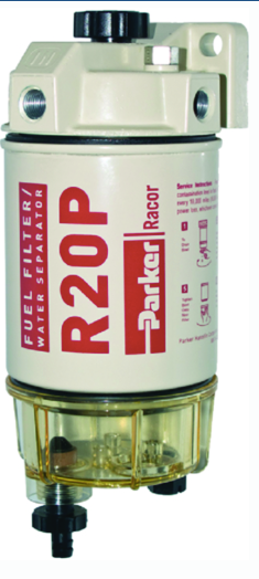 racor 30 micron diesel spin-on fuel-water seperator, 30 gph