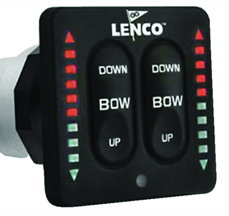 lenco led (two-piece) switch kit for single actuator tabs
