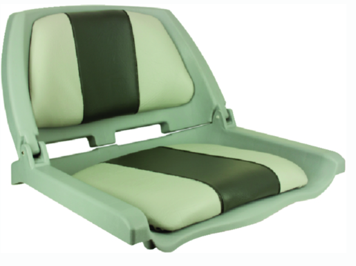 springfield traveler seat, gray shell w-charcoal & gray cushions