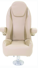 taylormade platinum series high back reclining seat w-arms, beige