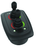 lewmar 589267 tt thruster controls - gen2, dual joystick