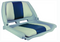 springfield traveler seat, gray shell w-blue & gray cushions