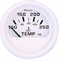 faria dress white 2" cylinder head temperature gauge with sender (60-220f)